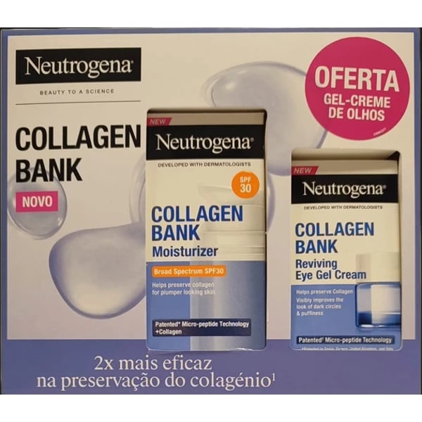 Neutrogena Collagen Bank Cr SPF30 + Gel Cr Olh