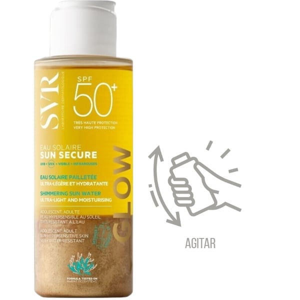 SVR Sun Secure Glow Sun Water SPF50+100Ml