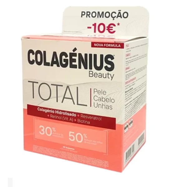 Colagenius Beauty Total SaqX30 Desc-10€, pó sol oral saq