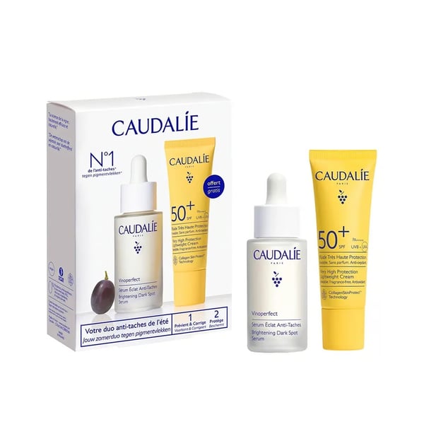 Caudalie Vinoperf Serum + Of. Vinosun Fluido 20Ml