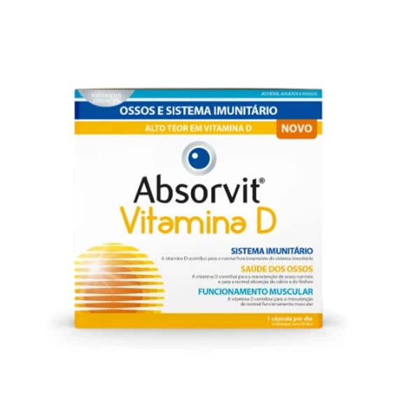 Absorvit Vitamina D Caps X90