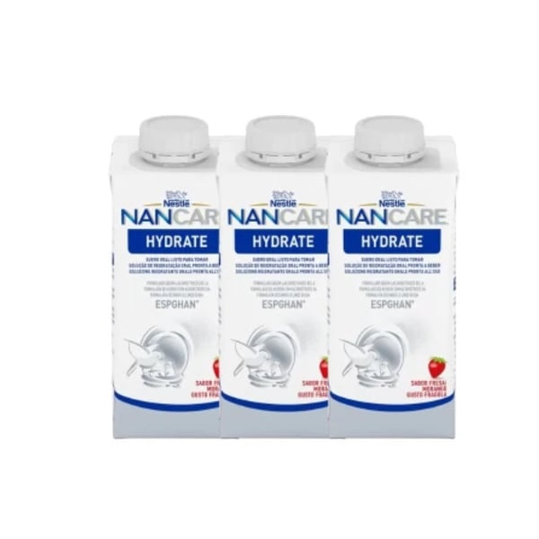 Nancare Hydrate Sol. Rehidr Or Morango 200MlX4
