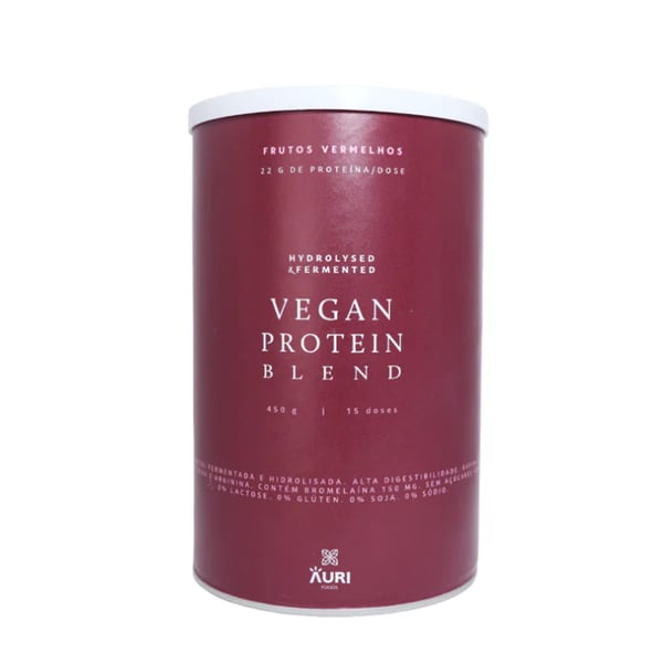 AuriFoods Vegan Prot Blend Frut Verm. Po 450G