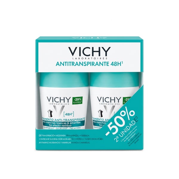 Vichy Deo Roll On Antimanchas 50X2-50%2U