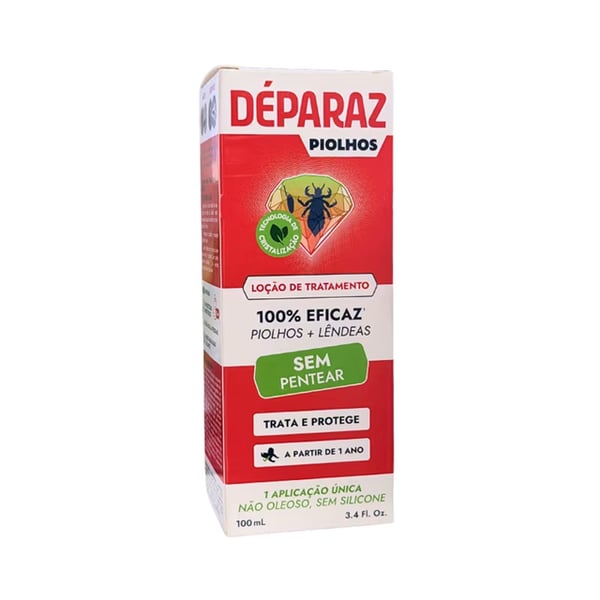 Déparaz Loção Tratamento Anti Piolhos 100 ml