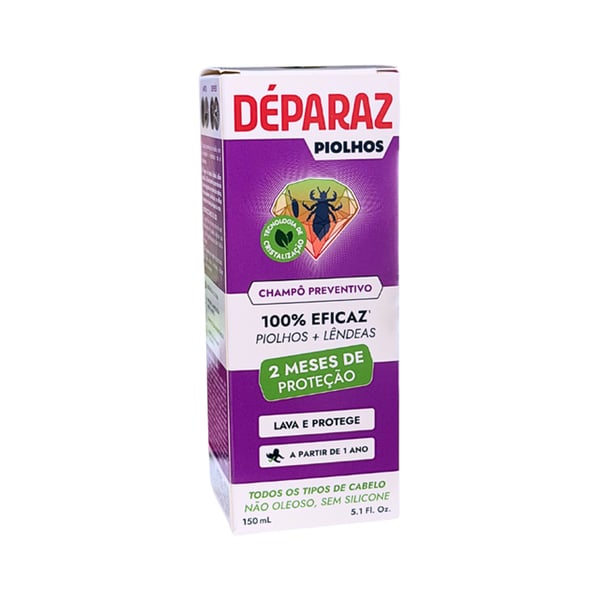 Déparaz Champô Preventivo Anti Piolhos 150 ml