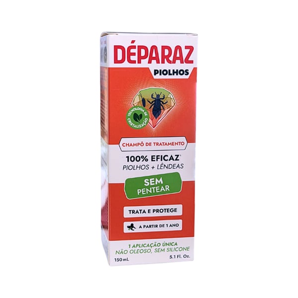 Déparaz Champô Tratamento Anti Piolhos 150 ml