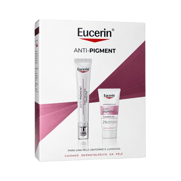 Eucerin Coffret Anti-Pigment Contorno Olhos + Oferta Anti Pigment Gel de limpeza 20 ml