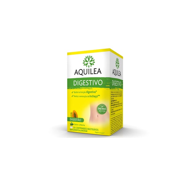 Aquilea Digestivo 30 Comprimidos Mastigáveis 