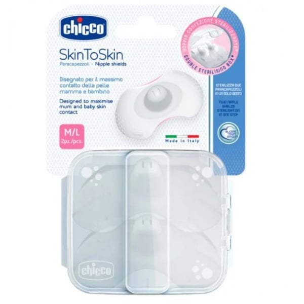 Chicco 9034000000 Protetor Seios Silicone Tamanho M-L