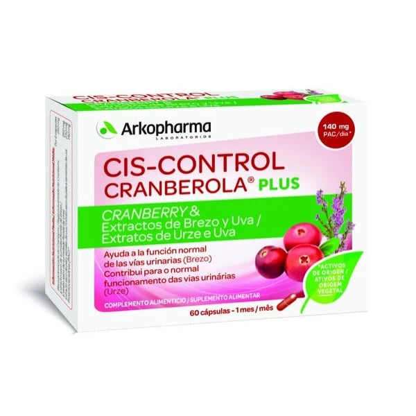 Cis-Control Cranberola Plus 60 Cápsulas