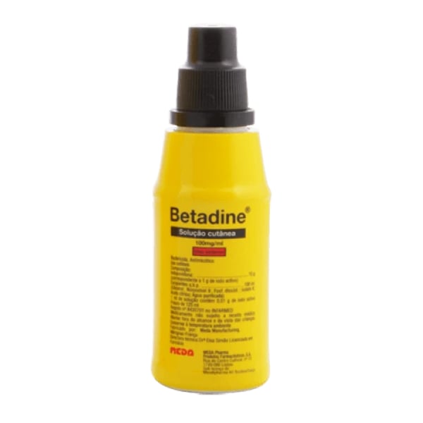 Betadine 100 mg/ml Solução Cutânea 500 ml 