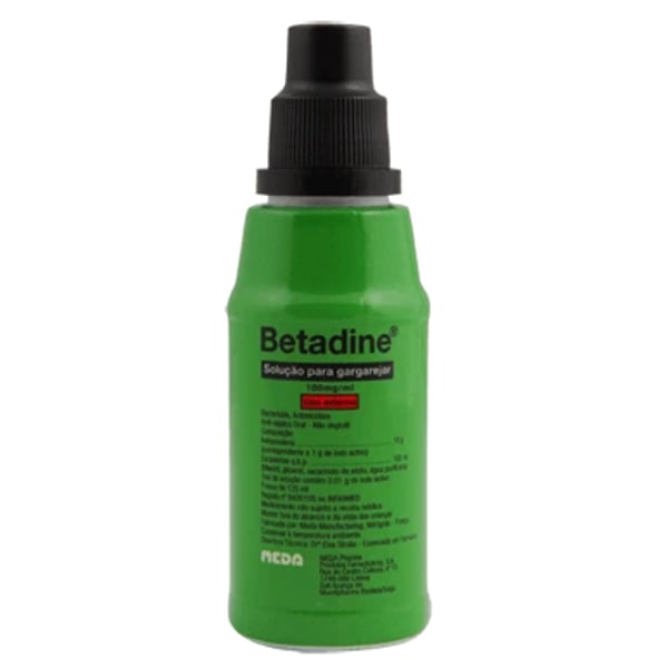 Betadine 100 mg/ml Solução Oral 125 ml 