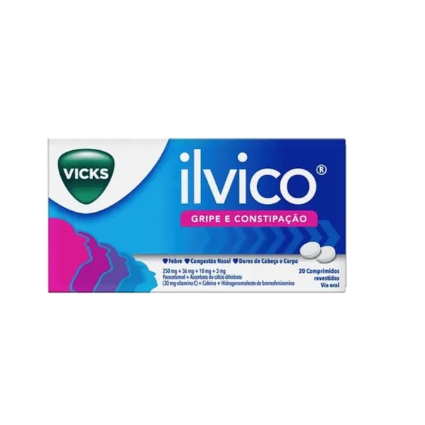Ilvico 250/3/10/36 mg x 20 Comprimidos Revestidos