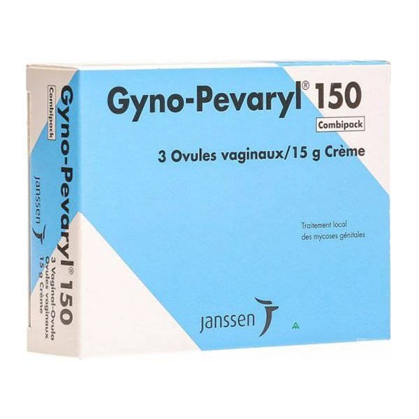 Gyno-Pevaryl Combipack 10mg/g + 150 mg Bisnaga Creme 15 g + Óvulo