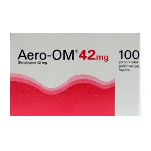 Aero-OM, 42 mg x 100 comprimidos mastigáveis