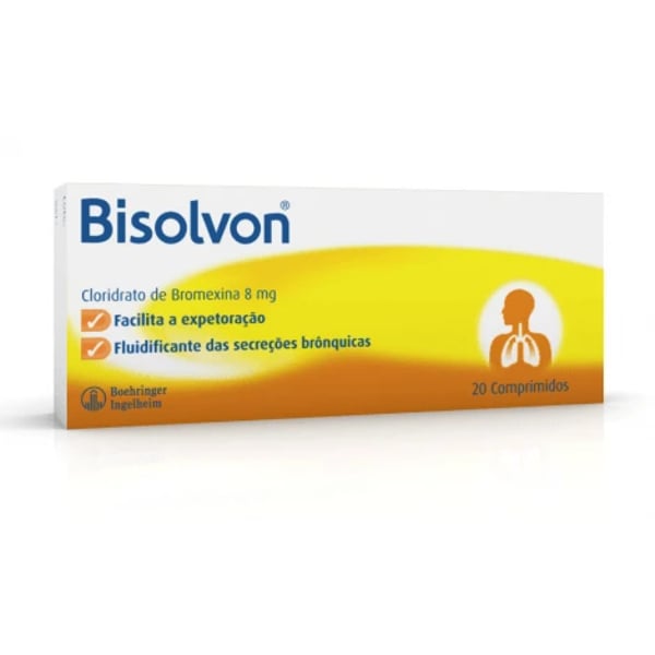 Bisolvon 8 mg 20 Comprimidos