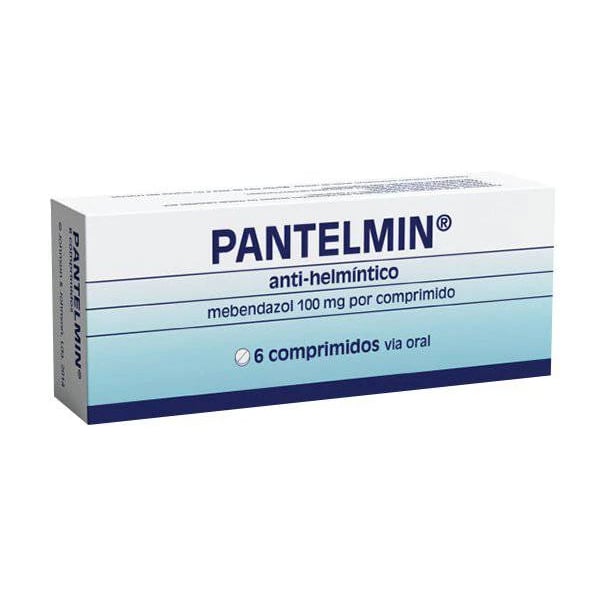Pantelmin 100 mg x 6 Comprimidos