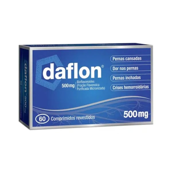 Daflon 500 mg x 60 Comprimidos Revestidos