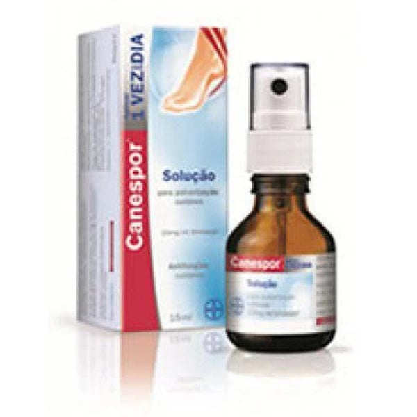 Canesten Unidia 10 mg/ml Solução Pulverização Cutânea 15 ml
