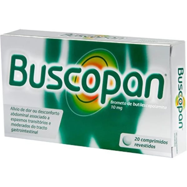 Buscopan 10 mg 20 Comprimidos Revestidos