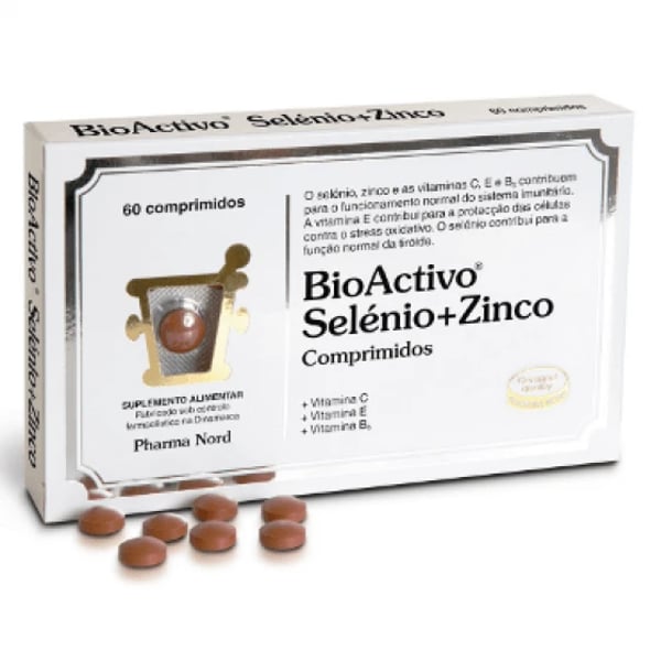 Bioactivo Selenio+Zinco 60 Comprimidos