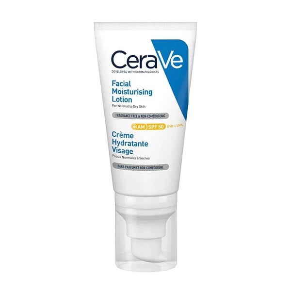 Cerave Loção Facial Hidratante SPF50 52 ml