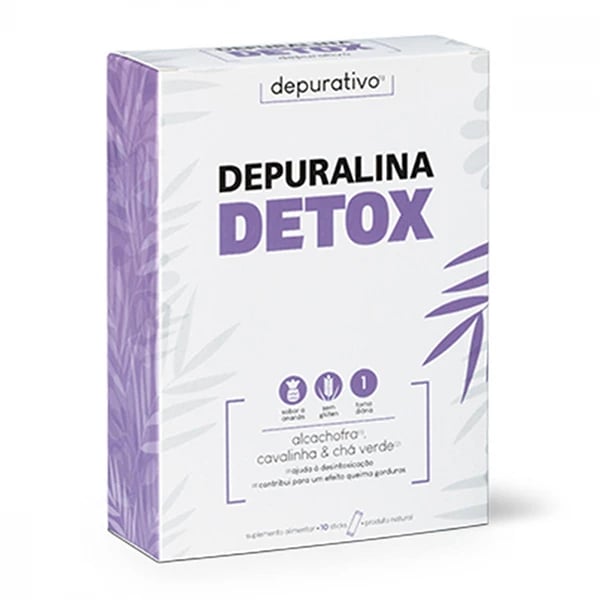 Depuralina Detox Stick Pó Solução Oral x 10