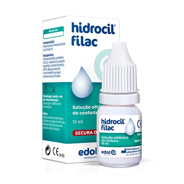 Hidrocil Filac Colírio 10 ml