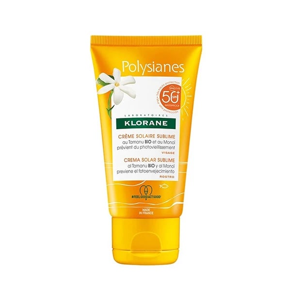 Klorane Solar Polysiane Creme Sublime Rosto FPS50 50 ml