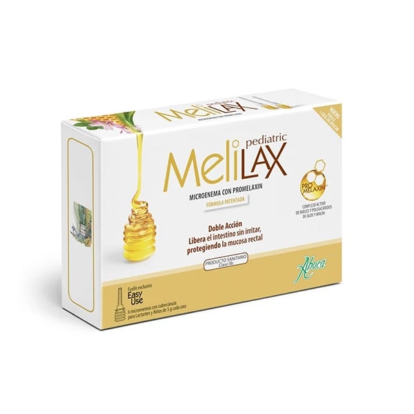 Melilax Pediátrico Microclister 5 gr 6 unidades